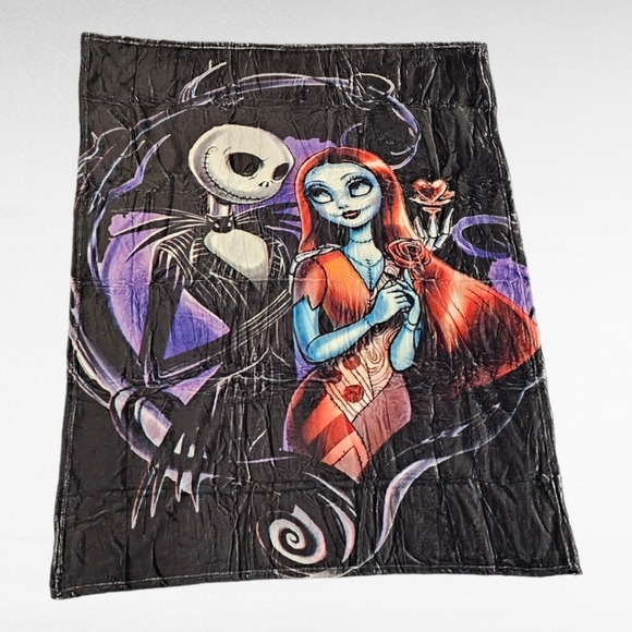 Bedding The Nightmare Before Christmas Throw Blanket Poshmark